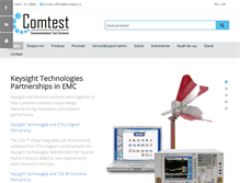 Tablet Screenshot of comtest.ro